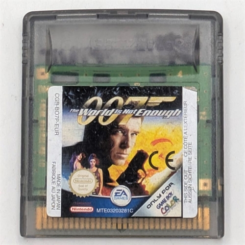 007 The World Is Not Enough - Cartridge - GameBoy Color Game (B Grade) (Used) (ENG)